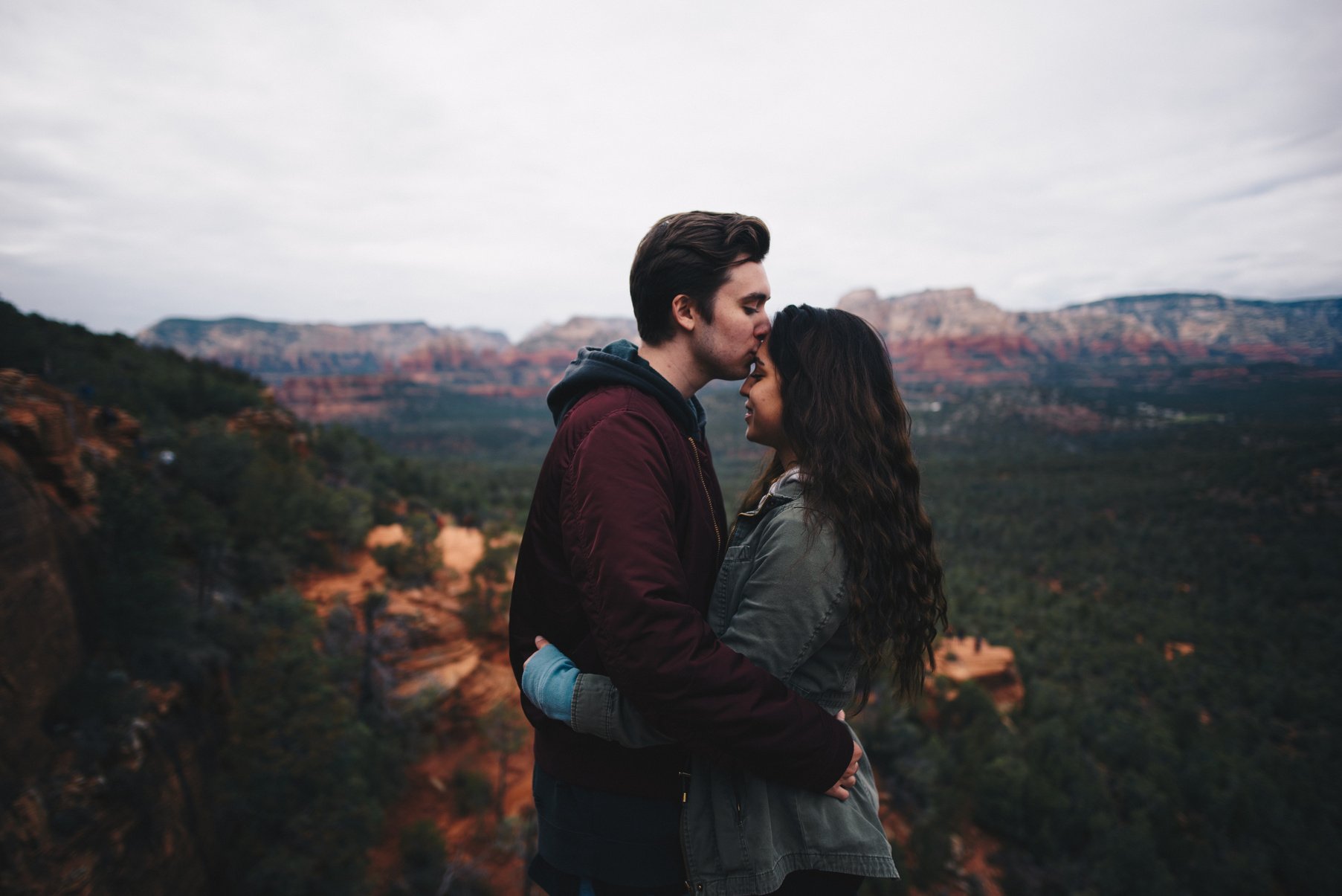 Couple in Love Outdoors